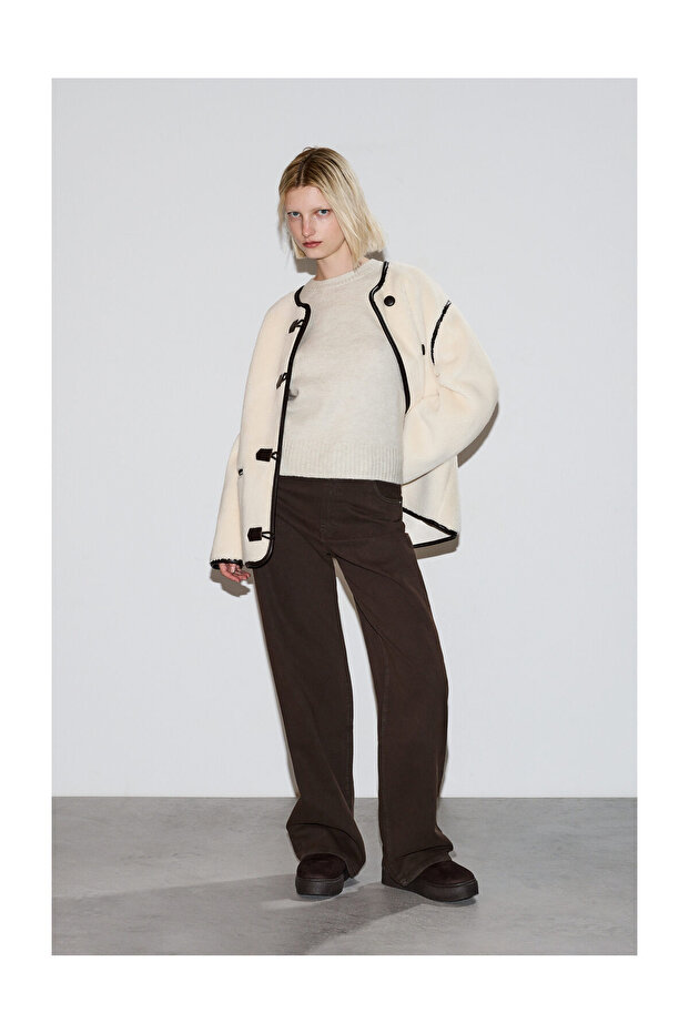 Kobieta PEND. JERSEY SPUMOSO SEMIBASICO - 8