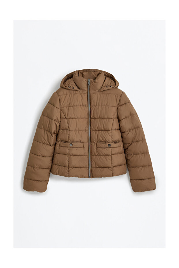 Kobieta NOWA KURTKA Z KAPTUREM I WYŚCIÓŁKĄ BSC - 6