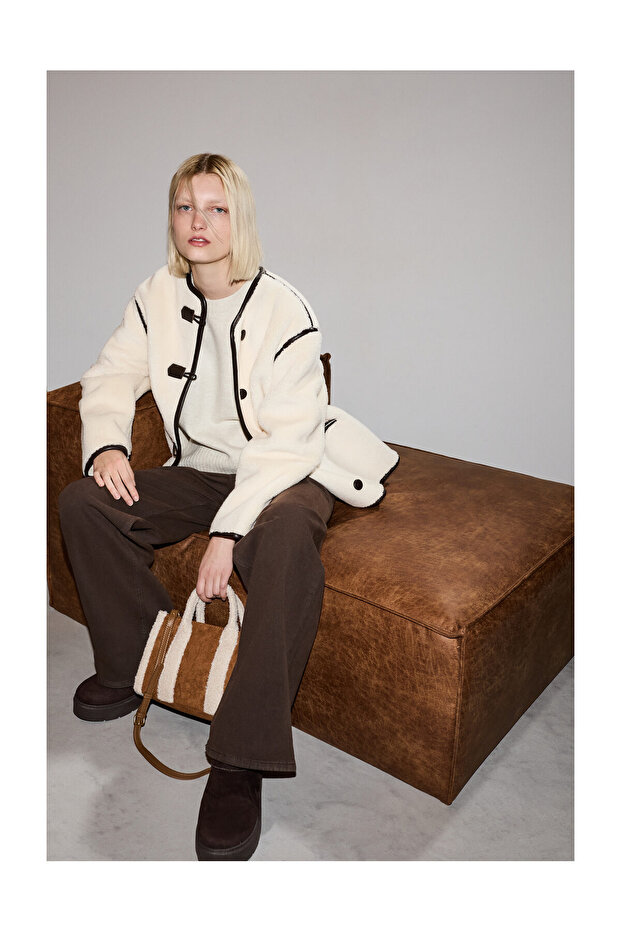 Kobieta PEND. JERSEY SPUMOSO SEMIBASICO - 5