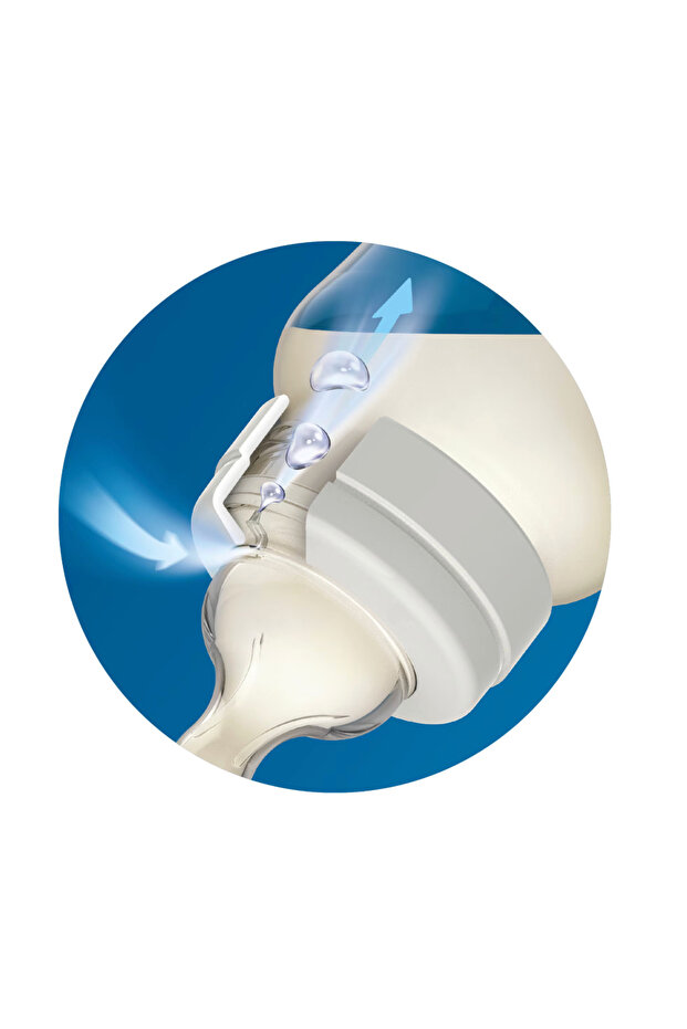 2 db hasfájást csökkentő cumisüveg Philips Avent SCY100/02, 125 ml, +0 hónapos kortól, 2 db, BPA-mentes (fehér/átlátszó) - 8
