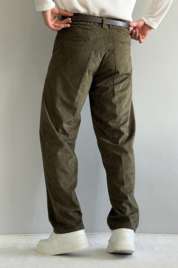 Haki Erkek Pantolon TMNAW26PL00022 - 4