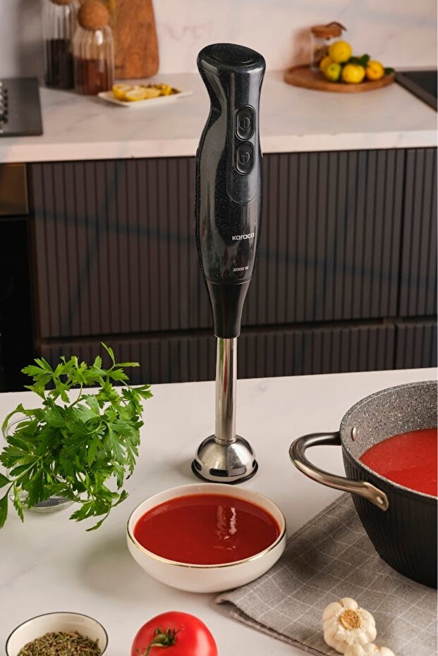 Mutfak Robotu Shiny Black 2000w - 6