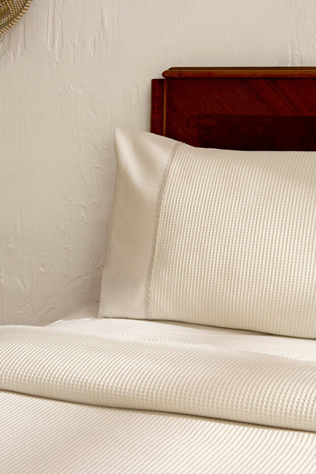 طقم غطاء سرير مزدوج من إيلاريس باللون الرمادي - 3