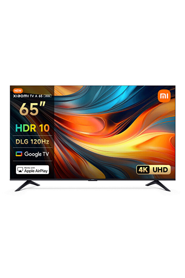 Xiaomi TV A 65 2026 - 65" 165 4K Ultra HD Google Smart 120Hz Game Boost AirPlay Destekli Uydu Alıcılı TV