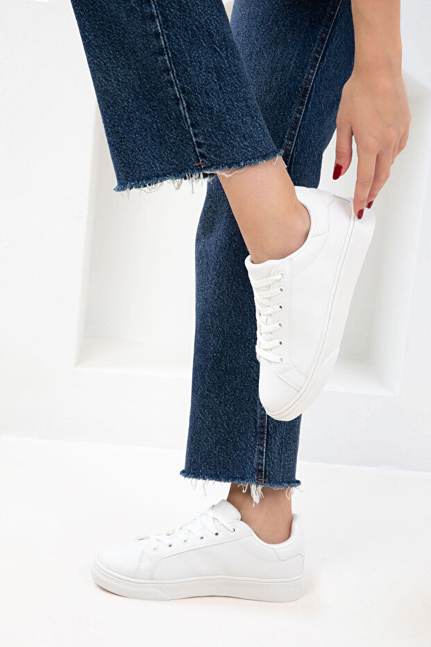 Női fehér tornacipő 14395 - 4