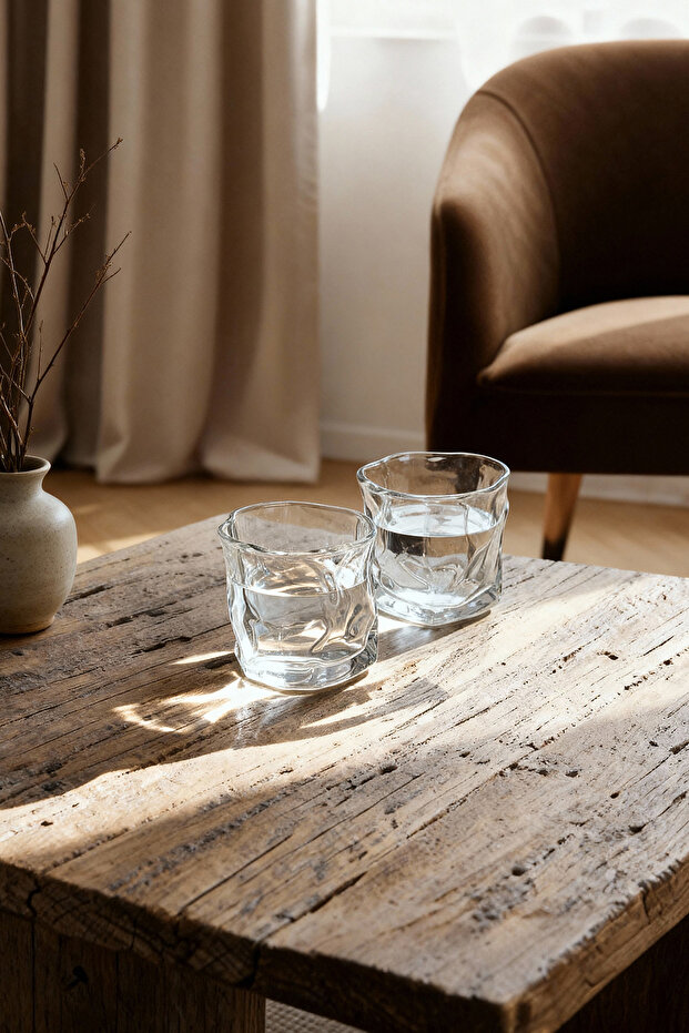 2'li 200 ml Cam Bardak Seti TPHAW26BRD00003 - 2