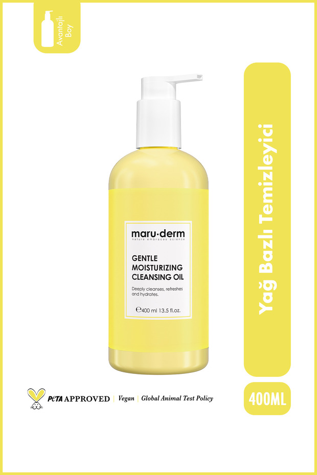 Maruderm Oil Based Cleanser 400 Ml - Cleansing Oil for Face and Body
