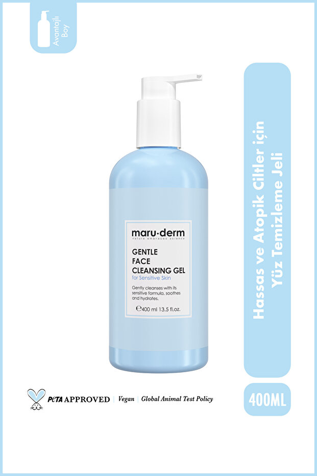 Maruderm Facial Cleansing Gel for Sensitive and Atopic Skin 400 ml