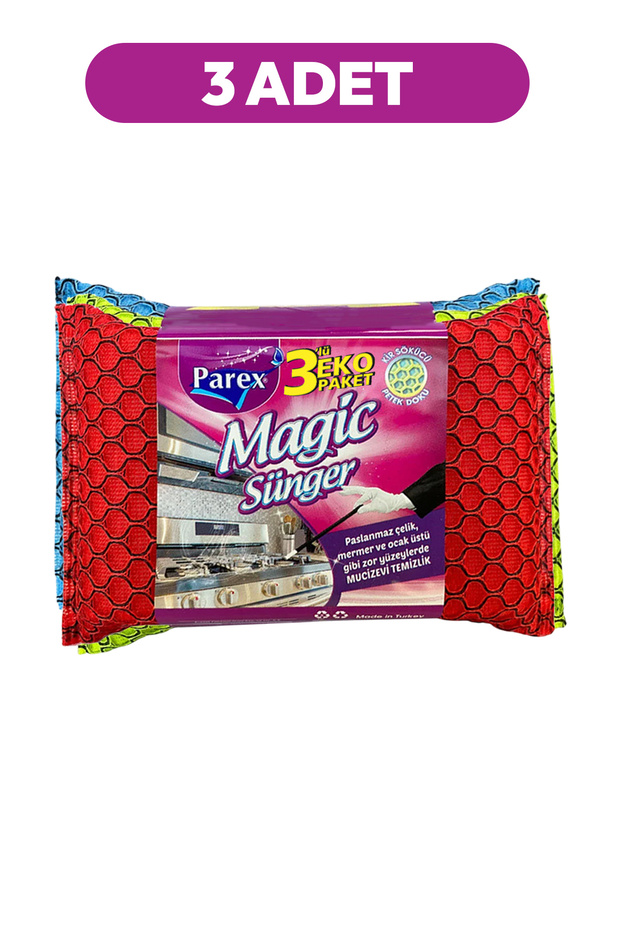 Magic 3'lü Sünger Üçlü Paket