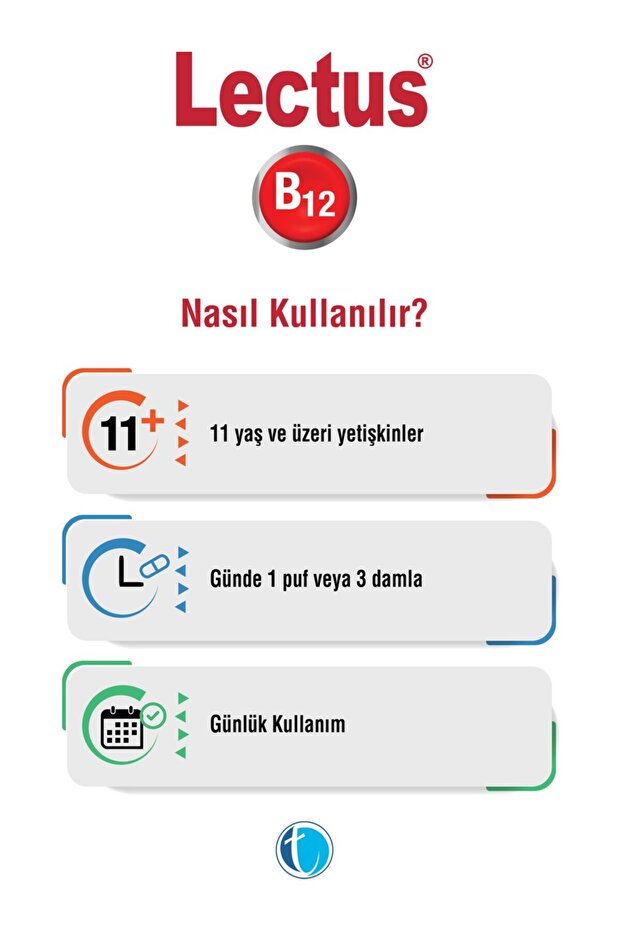 Lectus B12 Metilkobalamin Sprey 10 ml - 4