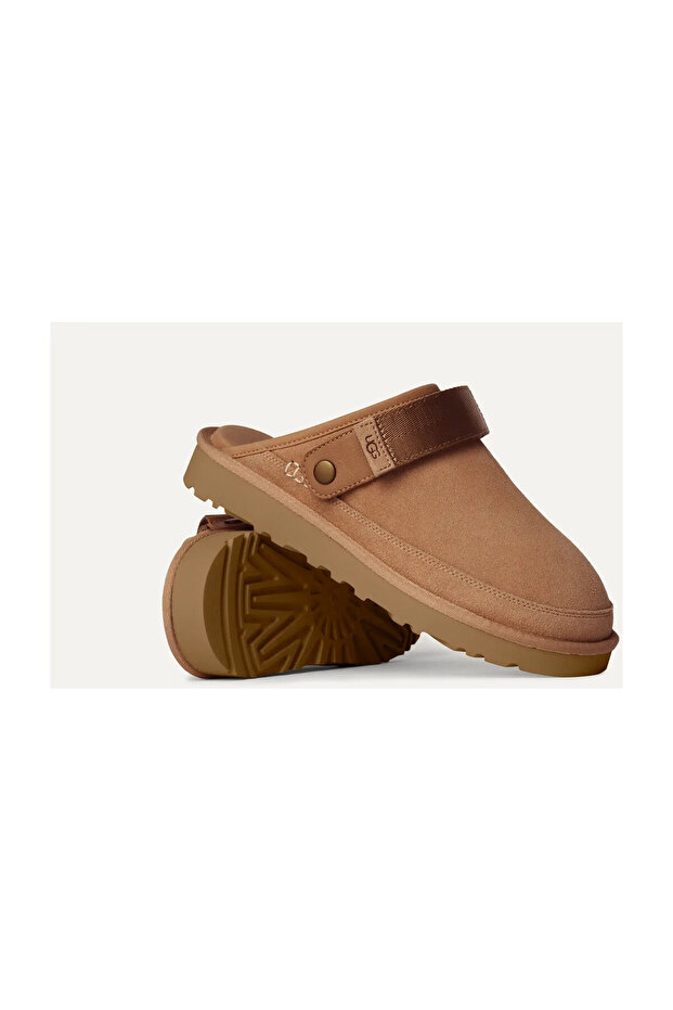 Pánske semišové uzavreté papuče M Goldencoast Clog II Ugg - 3