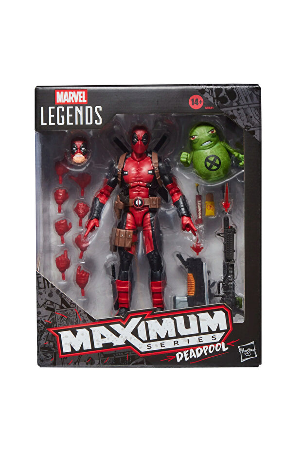 Marvel Legends Maximum Series Deadpool (Deadpool Comics) Aksiyon Figürü - 4