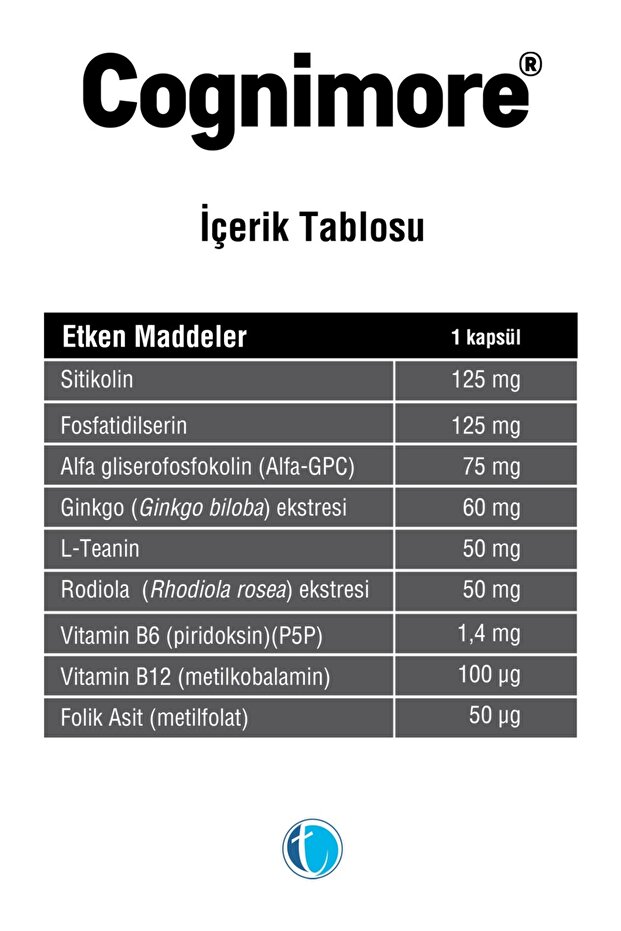Cognimore 60 Kapsül - 2