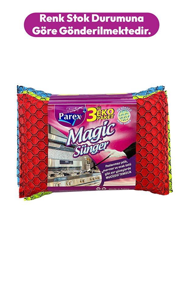 Magic Bulaşık Süngeri 3lü Paket - 2