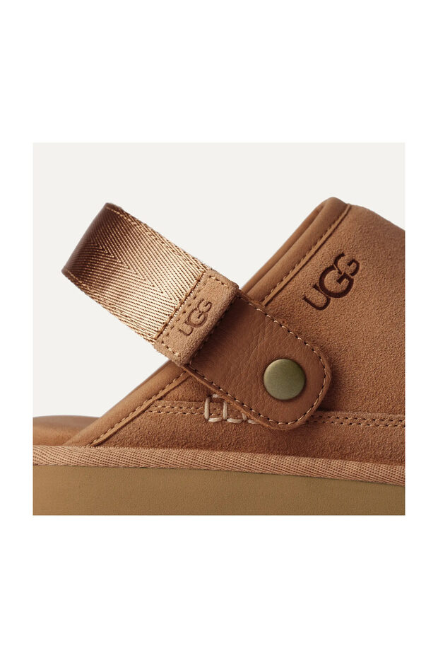 Pánske semišové uzavreté papuče M Goldencoast Clog II Ugg - 4