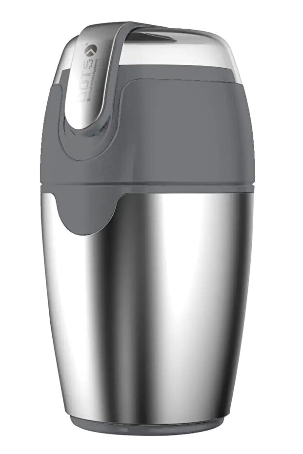 مطحنة قهوة 200 واط من الفولاذ المقاوم للصدأ مع قفل أمان - 1