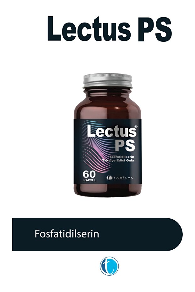 Lectus PS Fosfatidilserin 60 Bitkisel Kapsül - 1