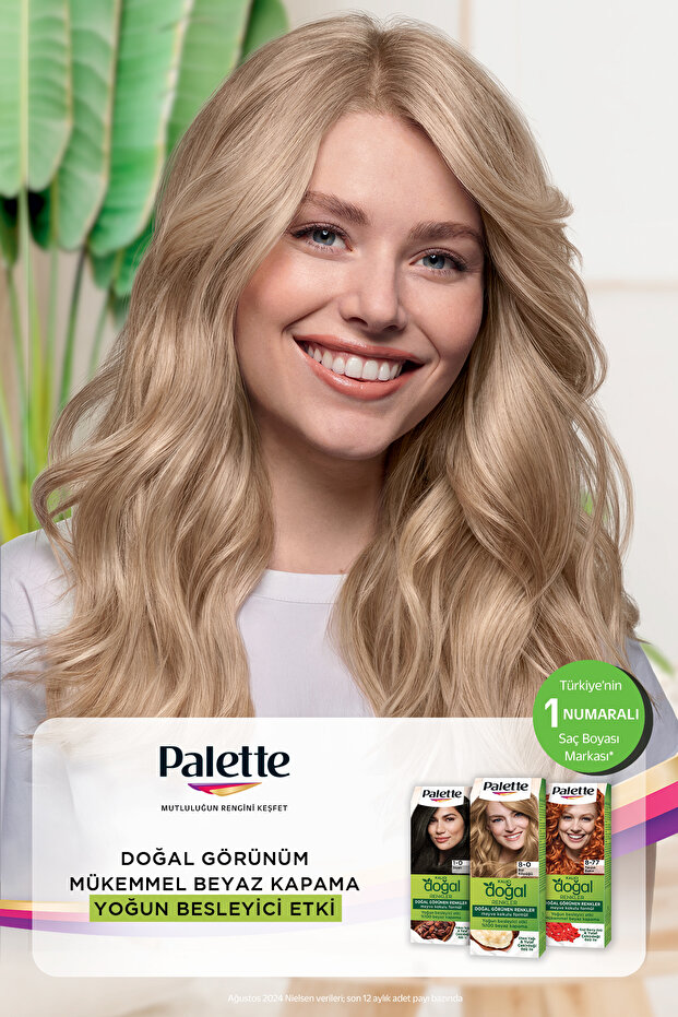 Kalıcı Doğal Renkler 10-0 Açık Sarı Goji Berry Özü Saç Boyası - 6