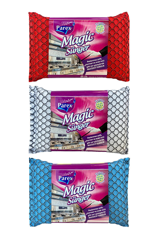 إسفنجة سحرية 1 قطعة عبوة ثلاثية - 2