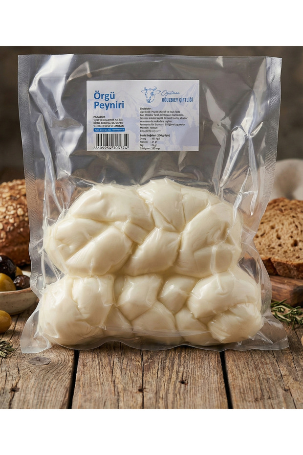 Örgü Peynir 1 Kg Doğal Çiftlikten Kendi Ineklerimizin Sütünden Muhteşem Yöresel Eritme Örgülü Peynir - 3