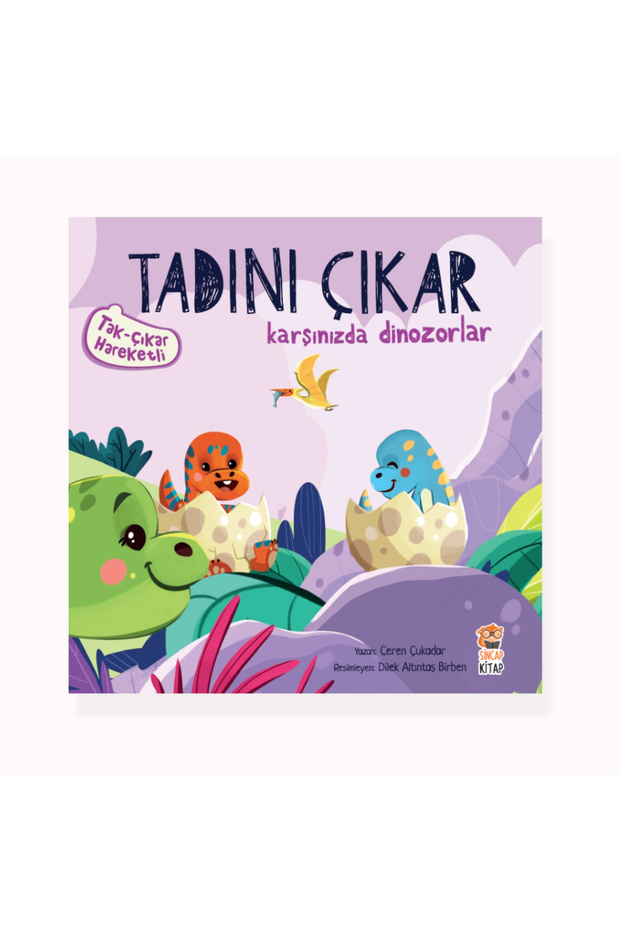 Tadını Çıkar Karşınızda Dinazorlar Sincap Puzzle Kitap