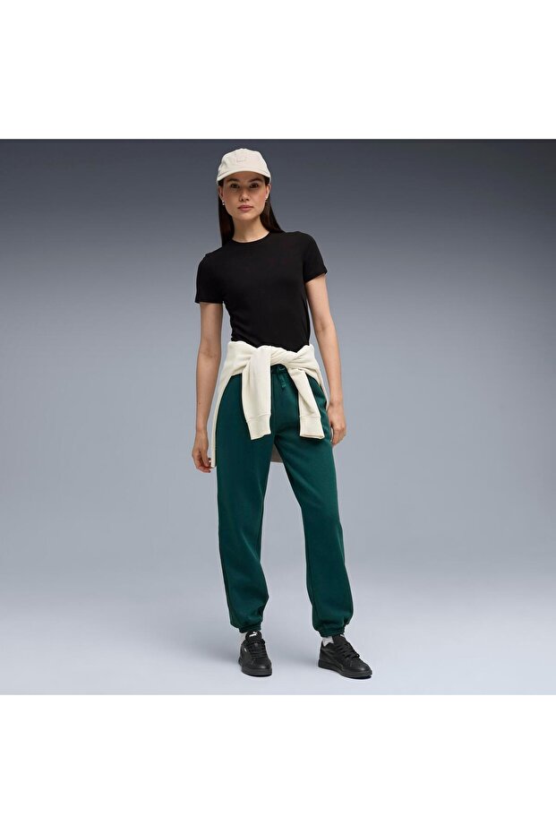 ESSENTIALS ELEVATED Satin Sweatpant Kadın Spor Eşofman Altı - 4