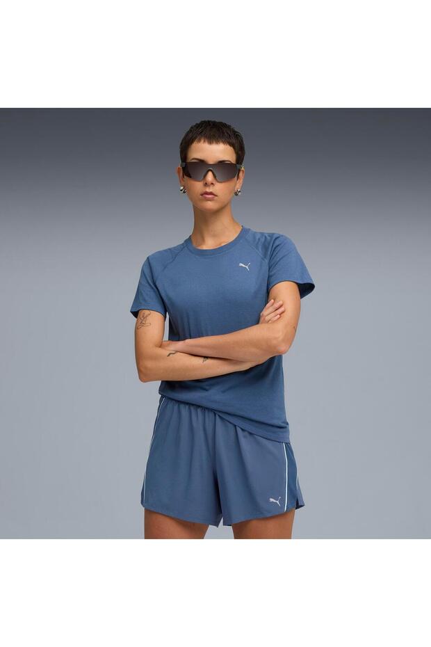 تي شيرت نسائي من RUN VELOCITY TEE TRI-BLEND