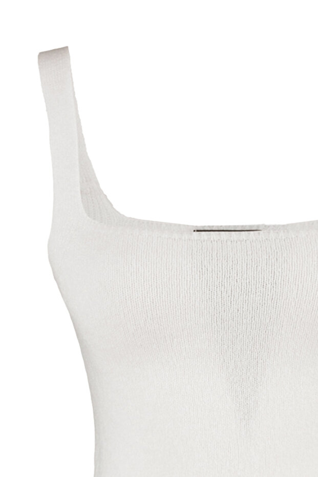 Ekru Crop Yumuşak Dokulu 2'li Bluz-Hırka Triko Takım TWOAW21HI0107 - 10