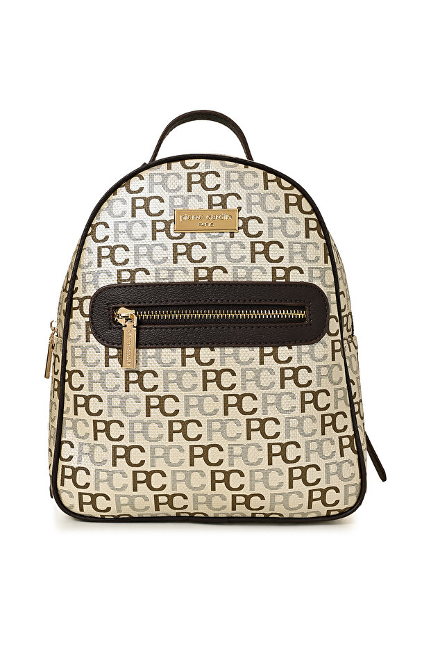 Gold Tram Alphabet Women's Backpack 05Po22Y1541