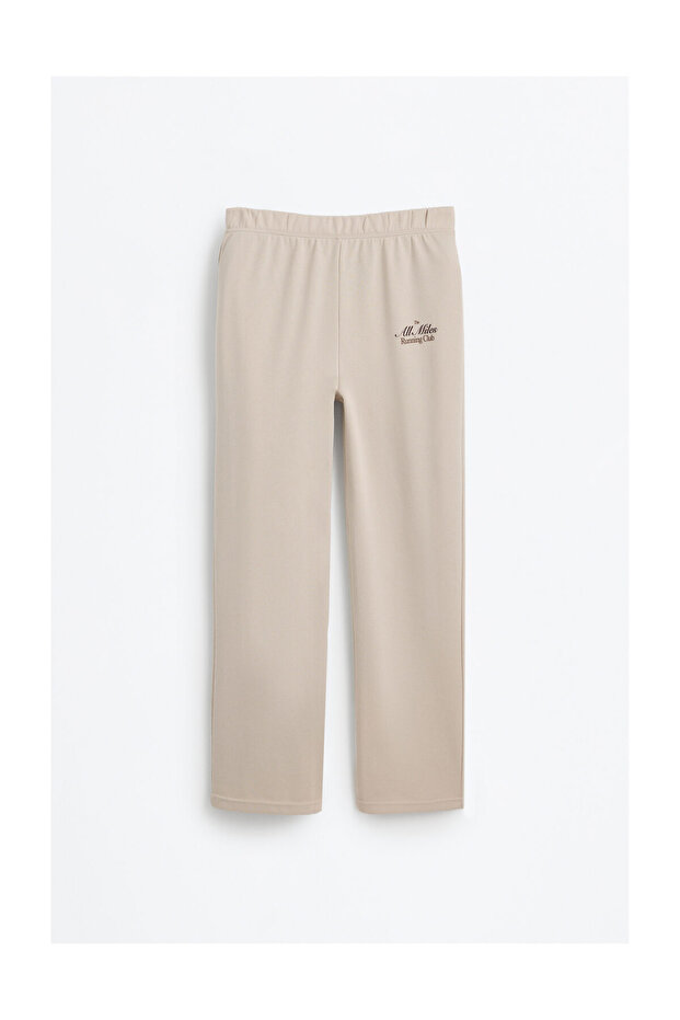 Damska spodnie dresowe z nadrukiem - 11