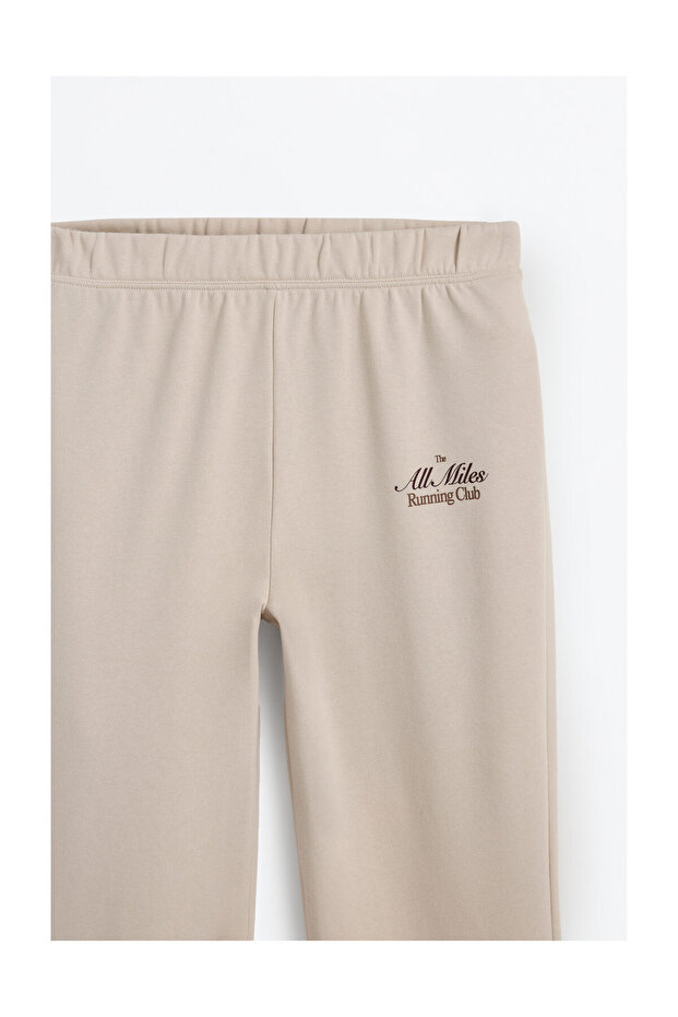 Damska spodnie dresowe z nadrukiem - 7