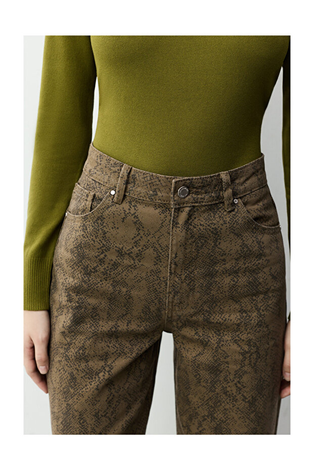 KOSZULA DAMSKA PANTALON TEJ BOOTCUT COMFORT - 4