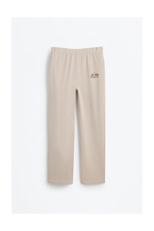 Damska spodnie dresowe z nadrukiem - 6