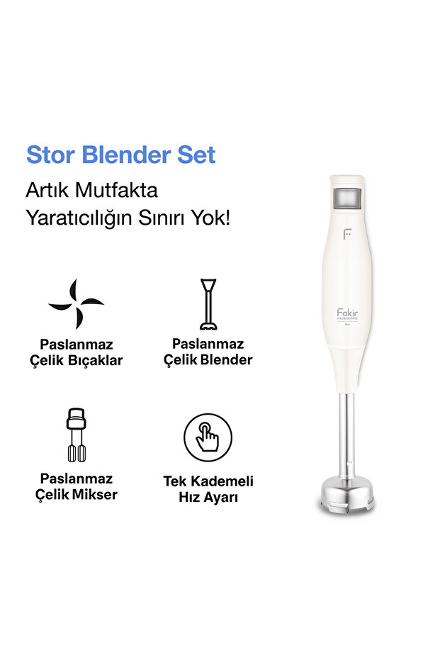 Stor Blender Seti Cream - 2