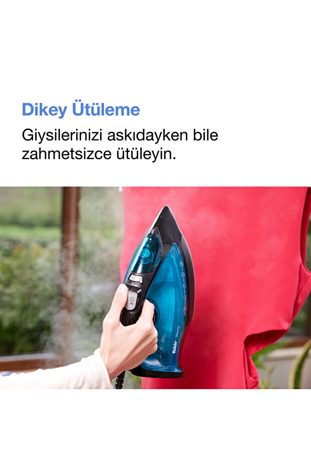 Mercy Seramik Taban Buharlı Ütü Mavi - 6