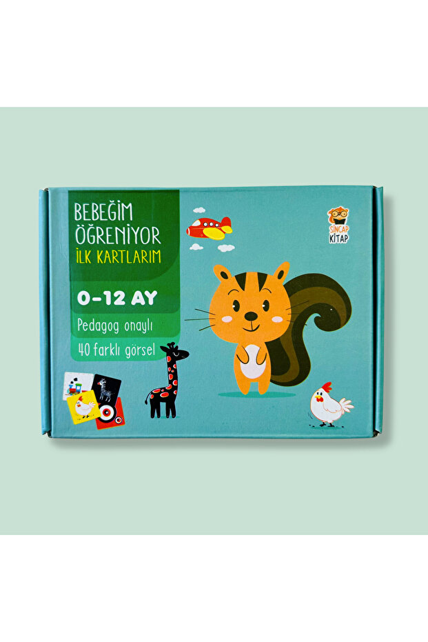 Bebeğim Öğreniyor İlk Kartlarım 0 12 Ay
