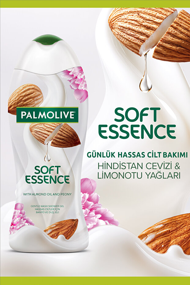 Soft Essence Badem 500 ml Duş Jeli - 3