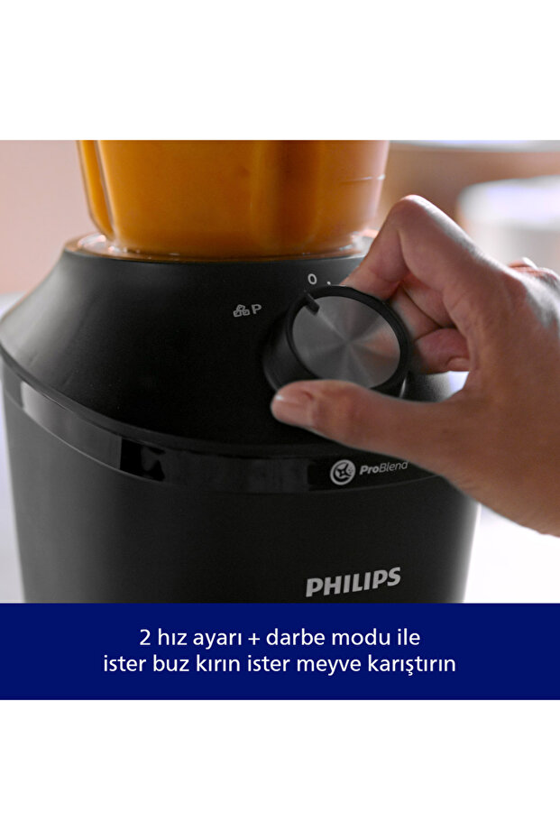 3000 Serisi Blender ProBlend Crush Teknolojisi, 600W, 2L Geniş Kapasite, 1,25L kapasite HR2291/41 - 6