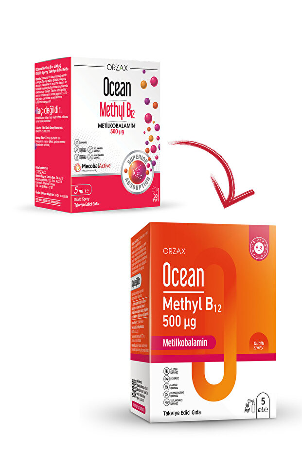 Methyl B12 500mcg Spry 5m - 1