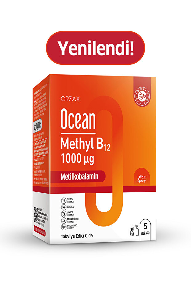 Methyl B12 1000mcg 5ml Sprey. - 2