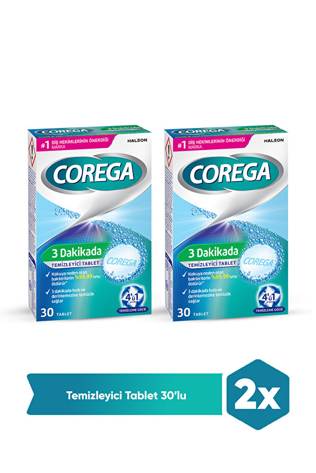 Cleanser Bio Protez Temizleme Tableti 30'lu X 2 Adet - 1