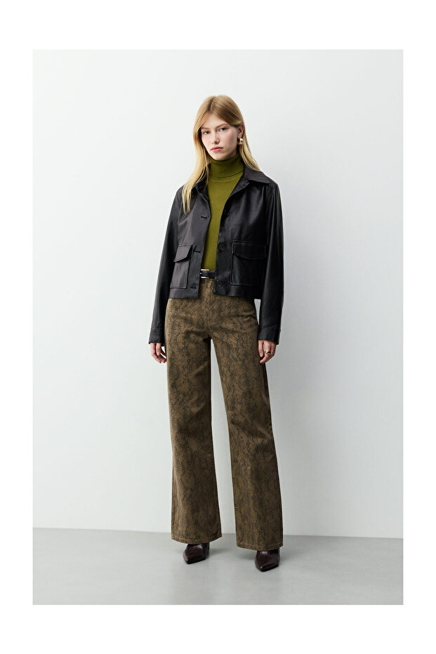 KOSZULA DAMSKA PANTALON TEJ BOOTCUT COMFORT - 8