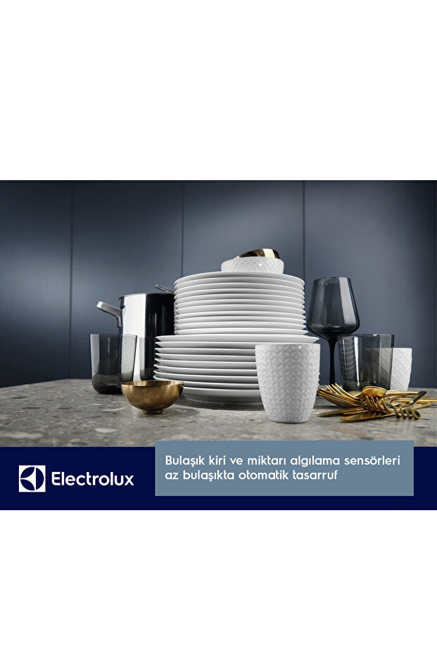 ESM48310SW SatelliteClean MaxiFlex Çekmeceli 8 Prog. D Sınıfı 14 Kişilik Inverter Bulaşık Makinesi - 7