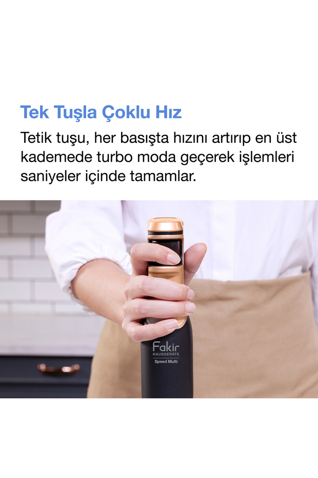 Speed Multi Blender Seti Black & Copper - 5