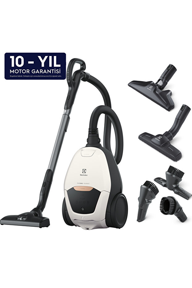 PD82-ALRG Pure D8.2 Allergy 10 Yıl Motor Garantili 57dB Ultra Sessiz Toz Torbalı Elektrikli Süpürge