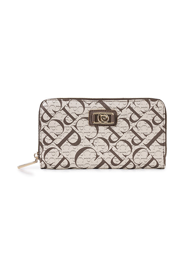 Gold Women's Wallet 06Po25Y1428