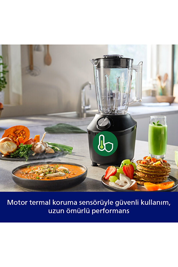 3000 Serisi Blender ProBlend Crush Teknolojisi, 600W, 2L Geniş Kapasite, 1,25L kapasite HR2291/41 - 3