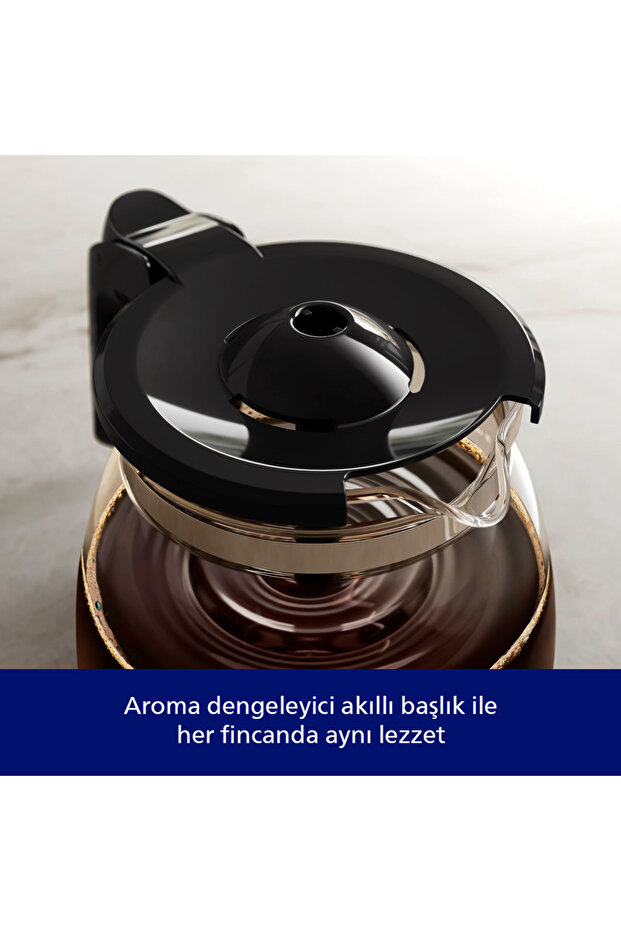 Filtre Kahve Makinesi, 1,2 Lt, Otomatik Kapanma, Cam Demlik, Kolay Doldurma, Zamanlayıcı, HD7459/20 - 5