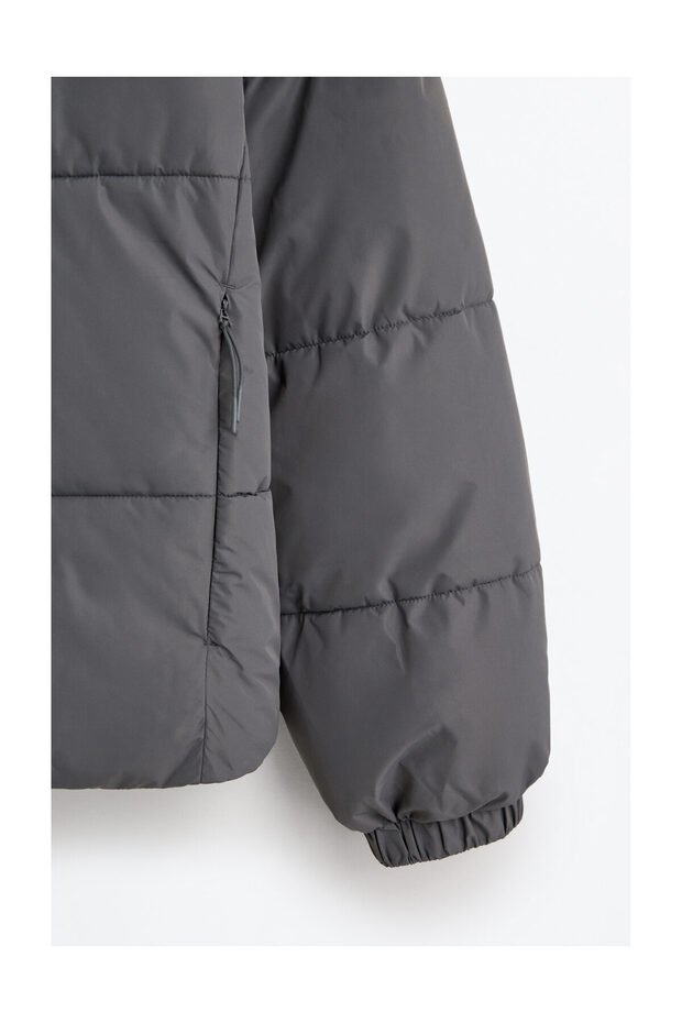 Férfi BASIC bélelt kabát állógallérral - 7