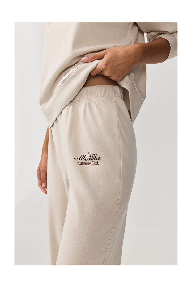 Damska spodnie dresowe z nadrukiem - 3